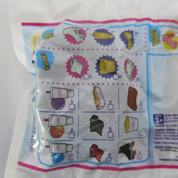 SONIC DRIVE IN WACKY PACK Mini Brands #09 Black Visor New/Unopened - Picture 3 of 5